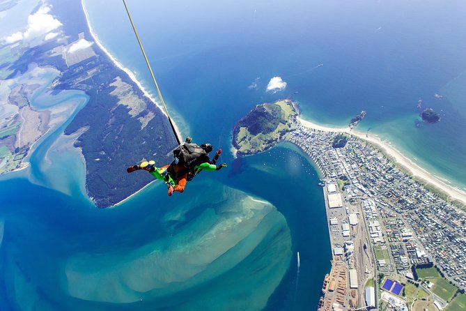 15,000ft Tandem Skydive in Bay of Plenty - The 15,000-Foot Freefall
