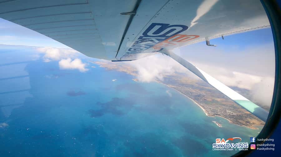 Adelaide: Tandem Skydiving Adventure over Goolwa - Taking control under the parachute