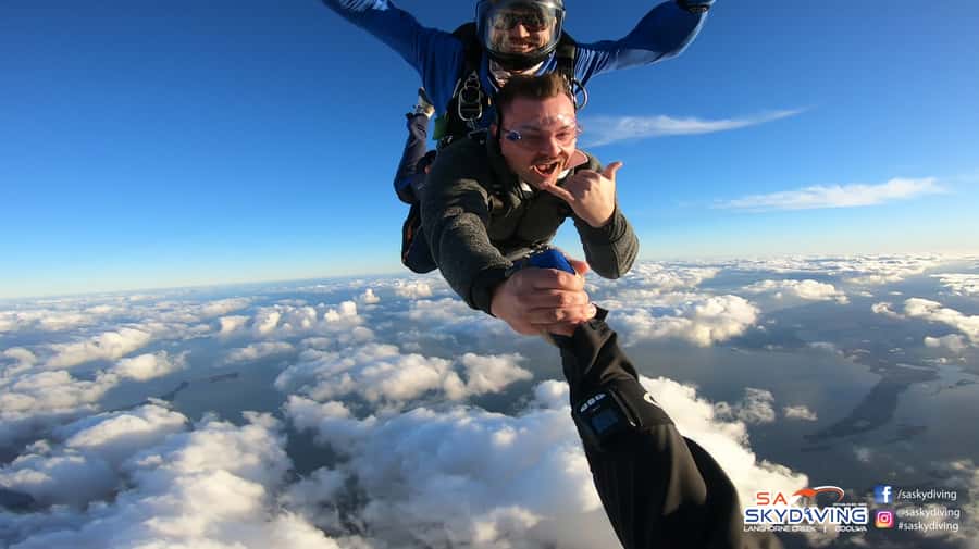 Adelaide: Tandem Skydiving over Lake Alexandrina - Landing, certificates, and the clubhouse