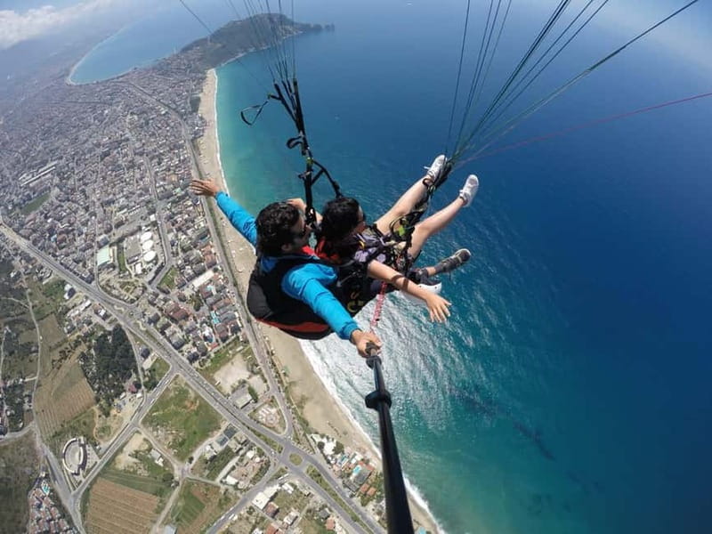 Alanya: Tandem Paragliding SkyDiving With Pick-up & Drop-off - Landing, GoPro footage, and the final bill