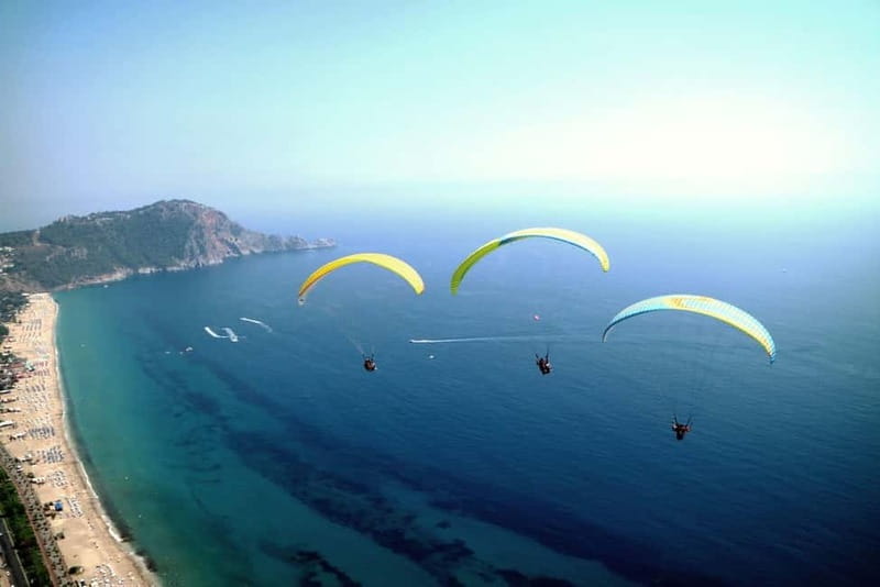 Alanya: Tandem Paragliding SkyDiving With Pick-up & Drop-off - Booking advice for the best value