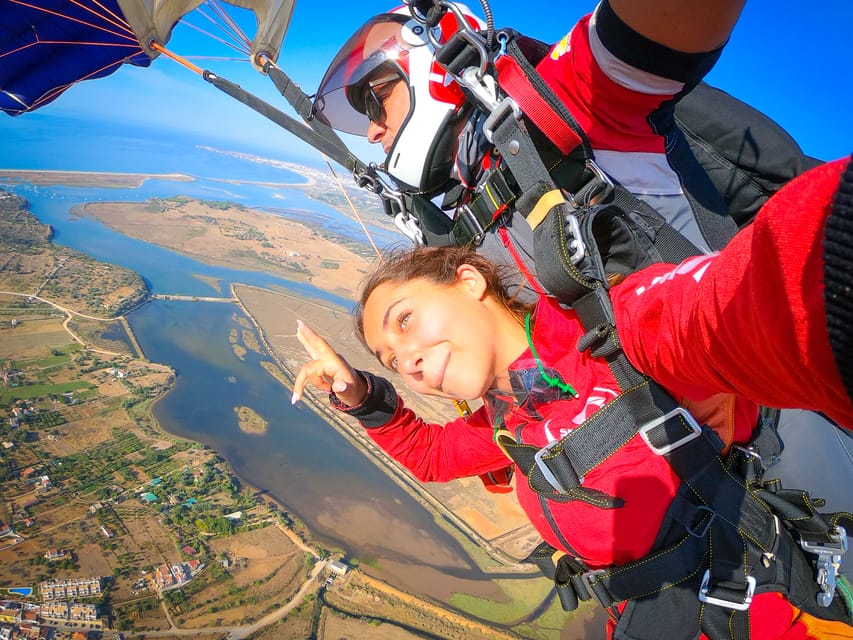 Algarve: Tandem Skydiving Adventure 15,000 to 10,000 Feet - The aircraft ride gives you time to take in the Algarve