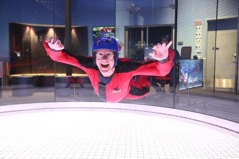 Basingstoke: Indoor Skydiving Experience with 2 Flights - The second flight is where the value improves