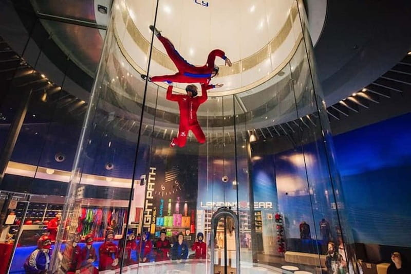 Basingstoke: Indoor Skydiving Experience with 2 Flights - Your first flight in the vertical wind tunnel
