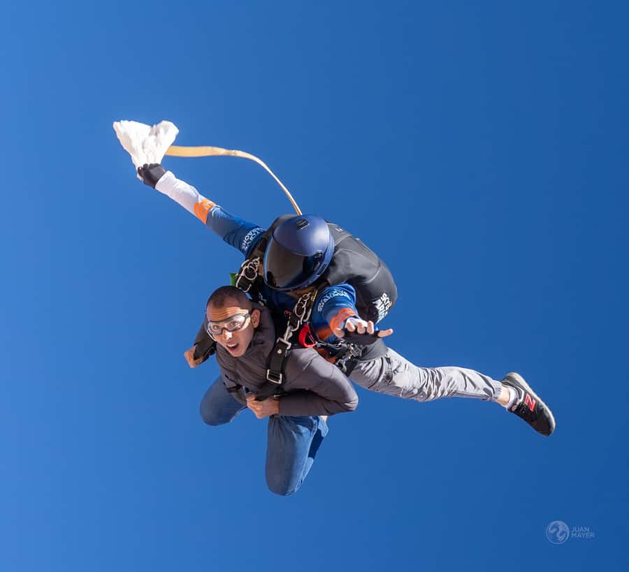 Cairo: Tandem Skydive Experience with Video - The safety briefing before takeoff