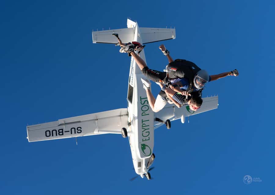 Cairo: Tandem Skydive Experience with Video - Reaching the airport meeting point