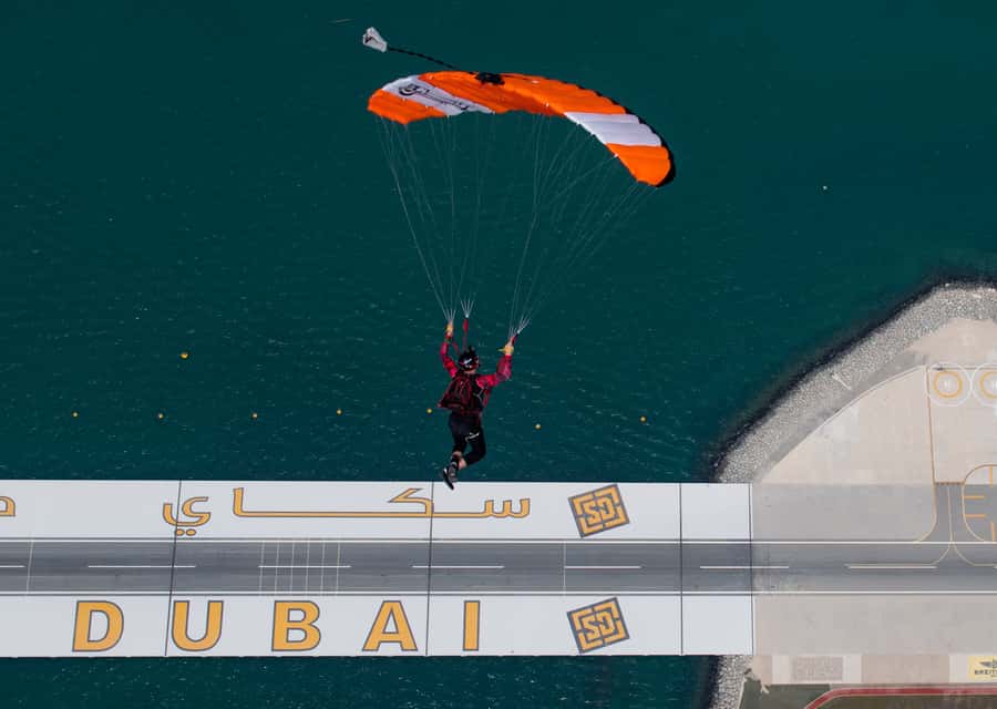 Dubai: Skydive at The Palm with Photos, Video & Yacht Tour - Sixty seconds of freefall over Dubai