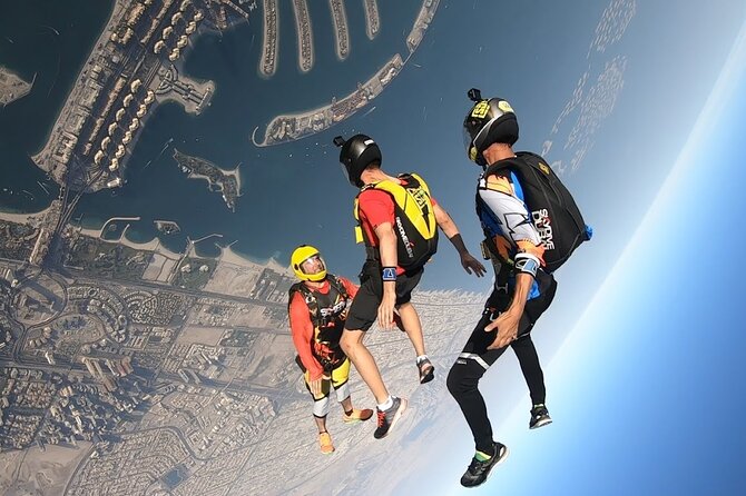 Dubai Skydive Tandem Over The Palm With Optional Transfers - Sixty seconds of freefall
