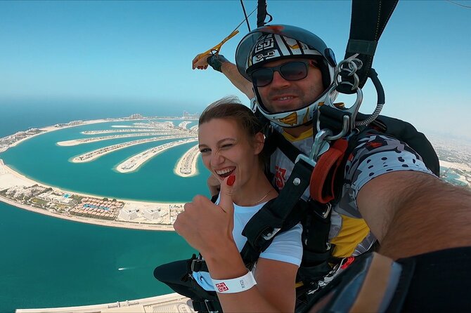 Dubai Skydiving Experience - The Briefing, Harness, and Safety Checks