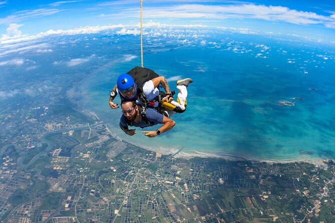 First Jump Tandem Skydive Pattaya Include Pickup Transfer - The 13,000-foot aircraft ride