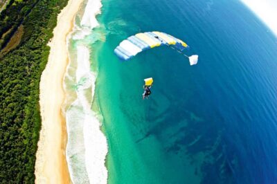 Tandem Skydive Experience over Beach