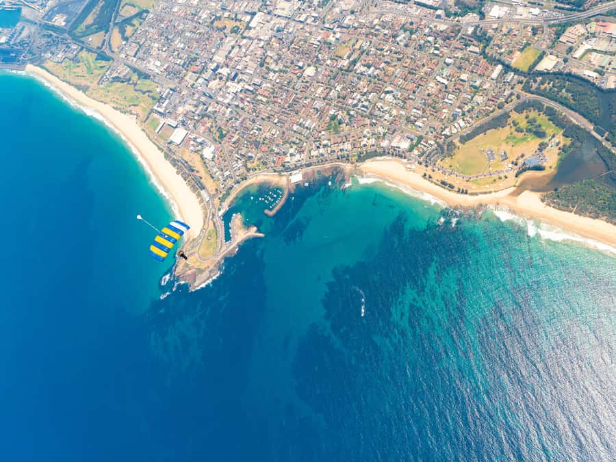 From Sydney: Tandem Skydive Experience over Beach - The jump from 15,000 feet