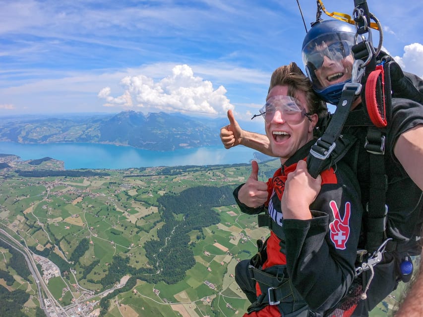 From Zurich: Interlaken Skydiving & Scenic Flight Adventure - Interlaken free time: use it well