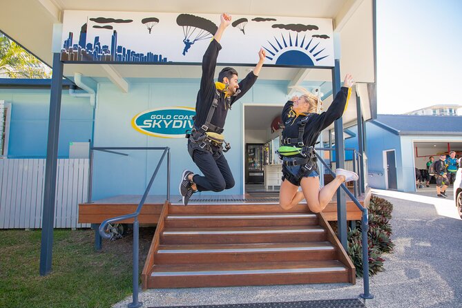 Gold Coast Tandem Skydive - Landing on Kirra Beach and receiving your certificate