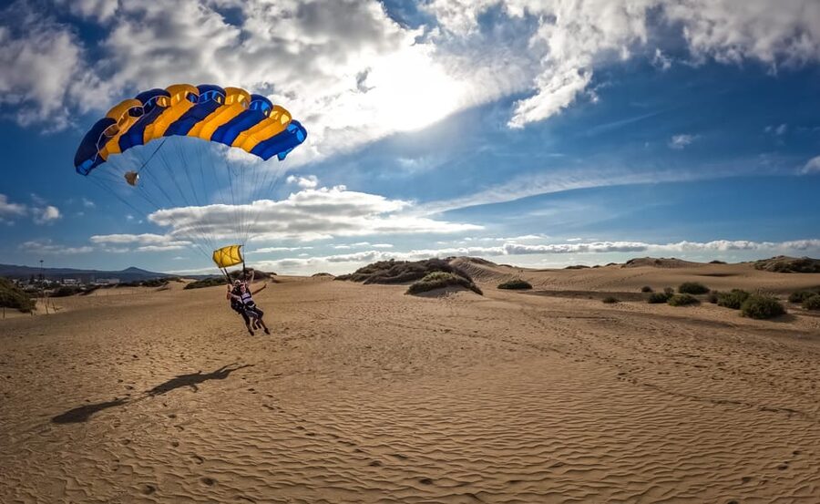 Gran Canaria : Skydiving over Maspalomas Dunes - Key points at a glance
