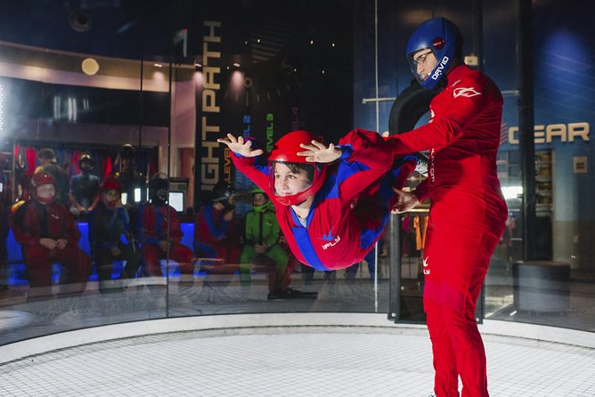 Houston Memorial Indoor Skydiving with 2 Flights & Personalized Certificate - The training class makes the first flight easier