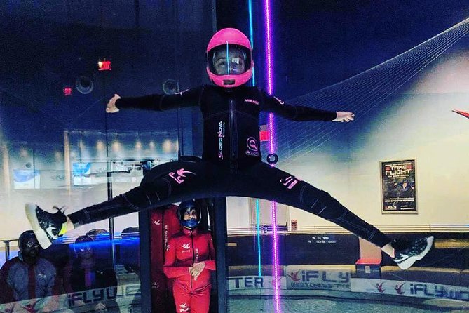 Houston Woodlands Indoor Skydiving with 2 Flights & Personalized Certificate - Key points at a glance