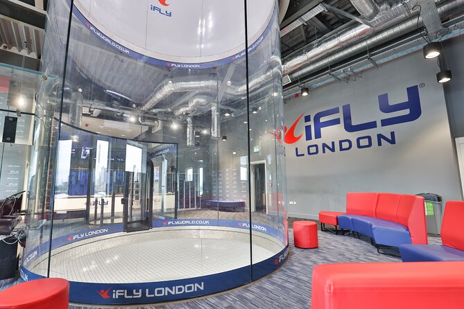 Indoor Skydiving Experience at iFLY London 2 Flights - Stop 2: Your first 50 to 60 seconds in the tunnel