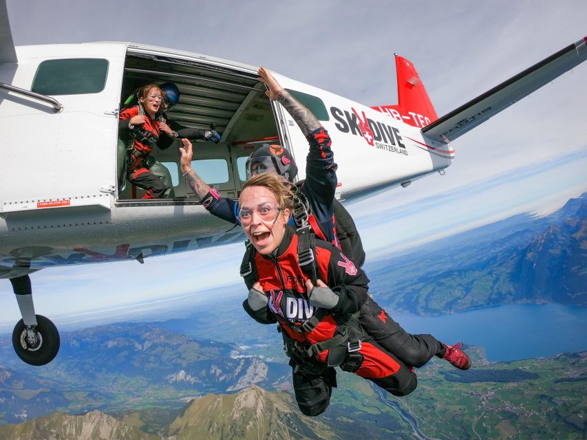 Interlaken: Airplane Skydiving over the Swiss Alps - What $543 includes, and what it does not