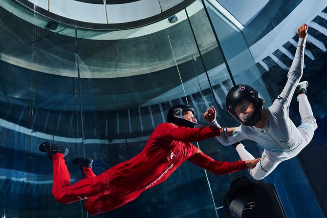 Kansas City Indoor Skydiving Admission with 2 Flights & Personalized Certificate - The First 60-Second Flight