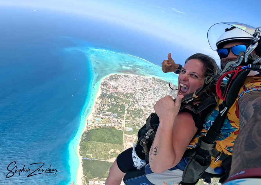Kendwa: Tandem Skydive in Zanzibar - Training, equipment, and meeting your instructor