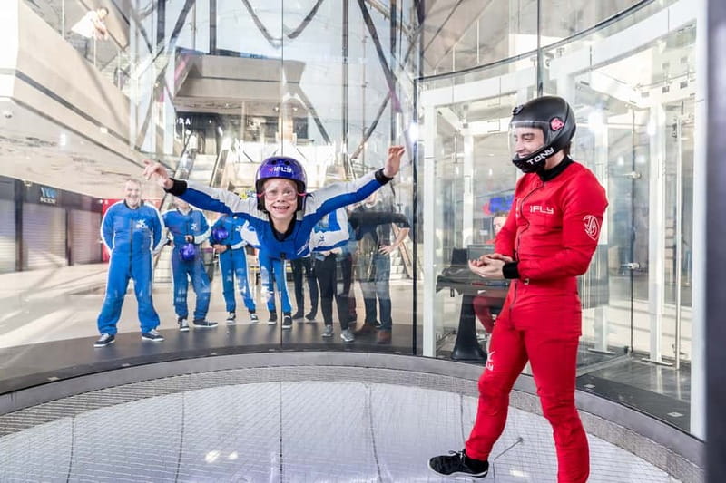 Manchester: iFLY Indoor Skydiving Ticket - The second flight and the high jump option