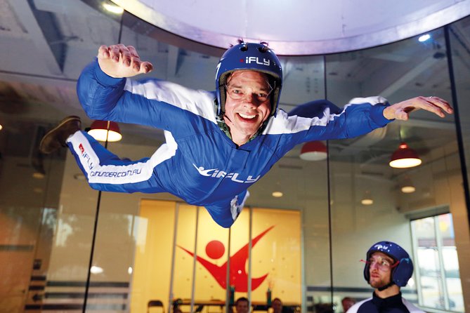 Milton Keynes iFLY Indoor Skydiving Experience - 2 Flights & Certificate - The first flight: getting used to free fall