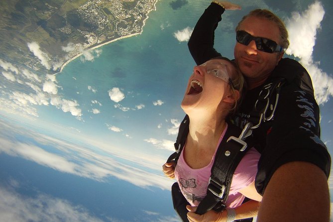 Noosa: Tandem Skydive Experience - Checking in beside Mudjimba Beach