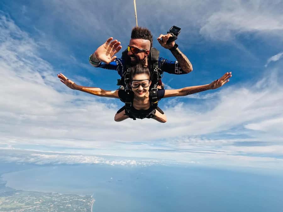 Pattaya: Dropzone Tandem Skydive Experience with Ocean Views - The real appeal of a 13,000-foot jump