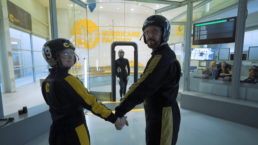 Prague: Hurricane Factory Indoor Skydiving Experience - Entering the tunnel and learning to float