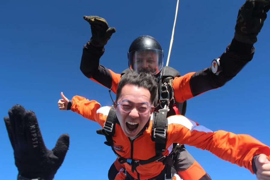 Prague: Tandem Skydiving 14,000ft over Prague with Transfers - The one-minute free fall