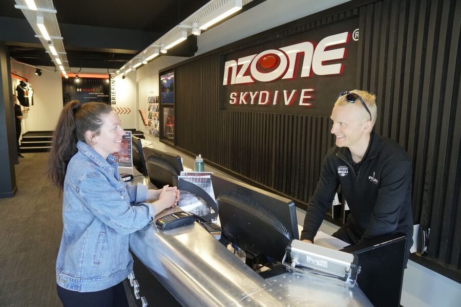 Queenstown: Tandem Skydive Experience - The aircraft ride and the moment at the door