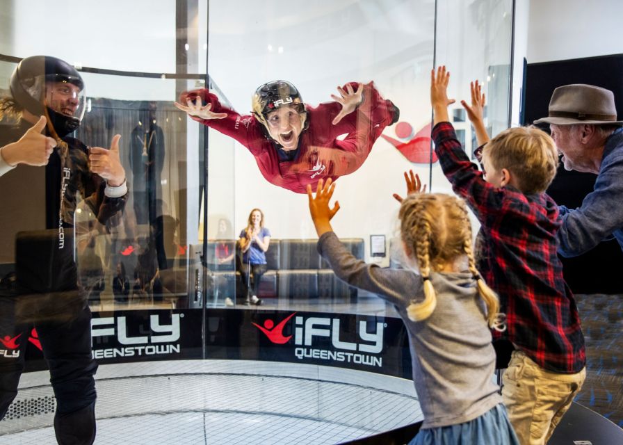 Queenstown: Ticket for 2 Indoor Skydiving Flights - The Instructor Makes the Difference