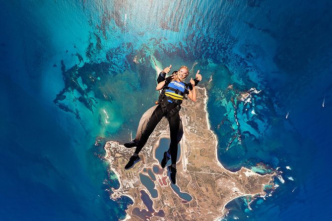 Rottnest Island: Tandem Skydive - Reaching Rottnest Airfield from the jetty