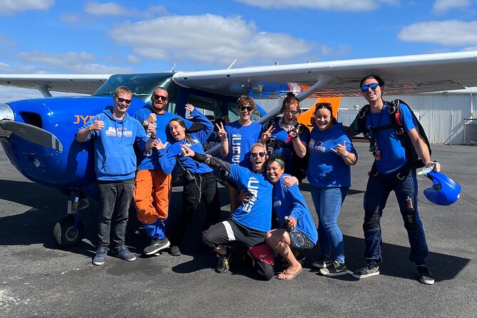SA Skydiving Adelaide - Langhorne Creek - The aircraft ride and the first leap