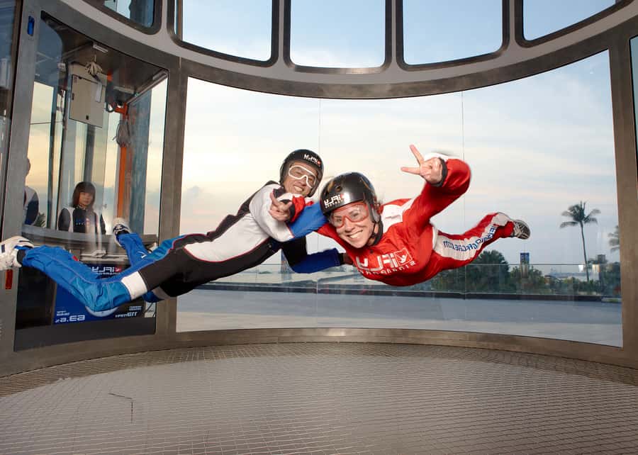 Singapore: I-Fly Indoor E-Ticket for 2 Skydives - Your two flights inside the 56.5-foot tunnel