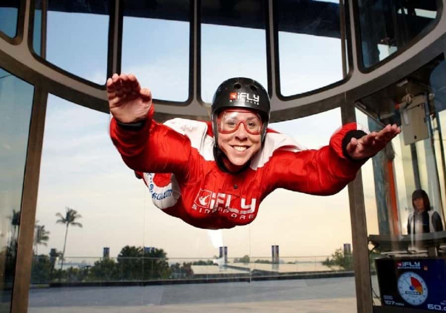 Singapore: I-Fly Indoor E-Ticket for 2 Skydives - Is $85 good value?