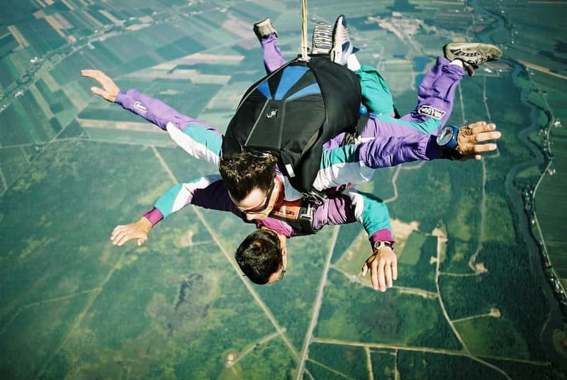 Skydive Over Barcelona – 13,000ft Tandem Jump + Transport - From Your Pickup Point to the Drop Zone
