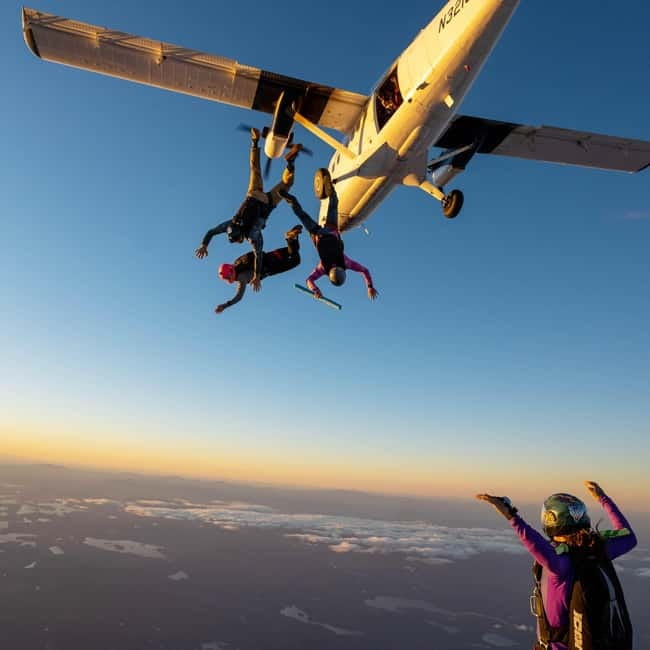 Skydive Over Barcelona – 13,000ft Tandem Jump + Transport - The Quieter Parachute Ride