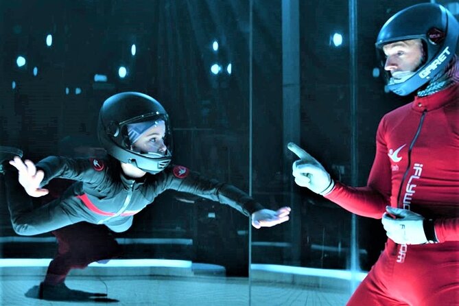 Tampa Indoor Skydiving Experience with 2 Flights & Personalized Certificate - Flight one: learning to stay steady