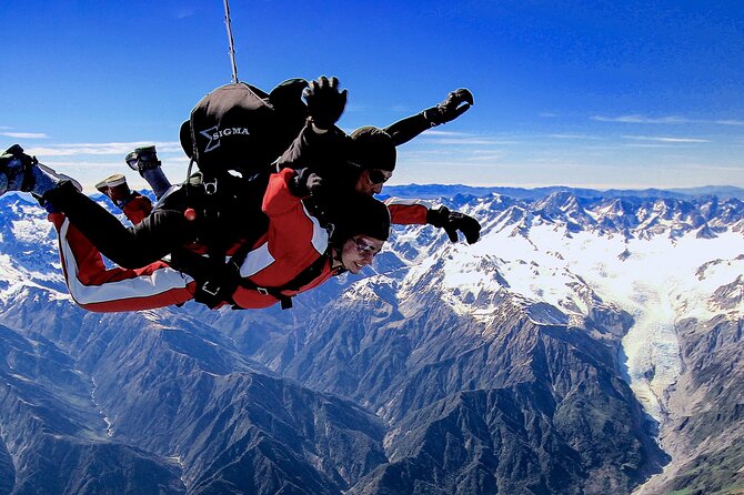 Tandem Skydive 10,000ft from Franz Josef - Key Points Before You Book