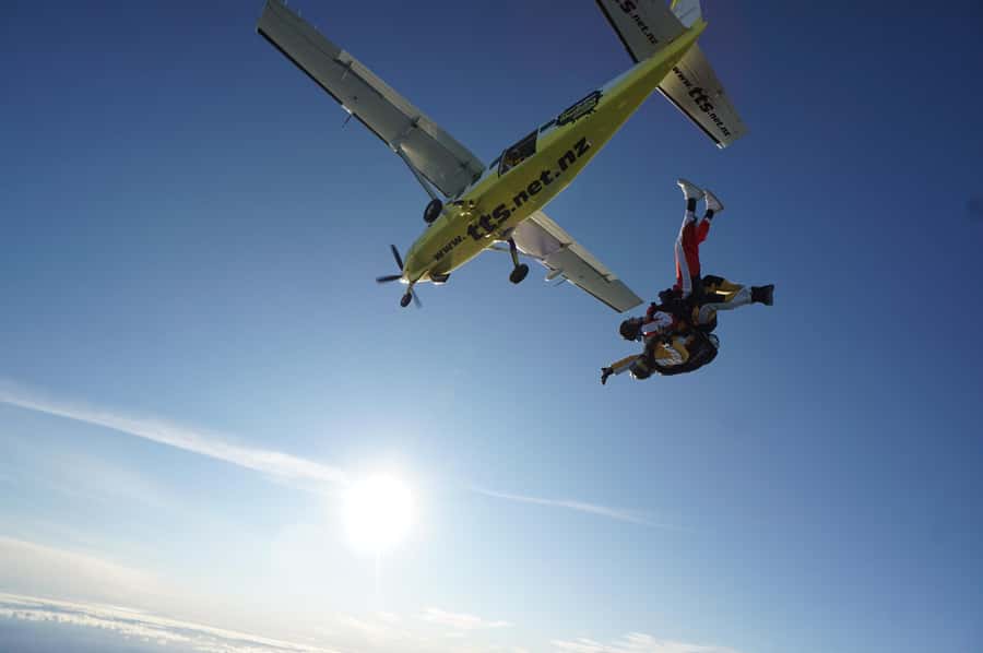 Tandem Skydive Experience in Taupo - The plane ride to 12,000, 15,000, or 16,500 feet