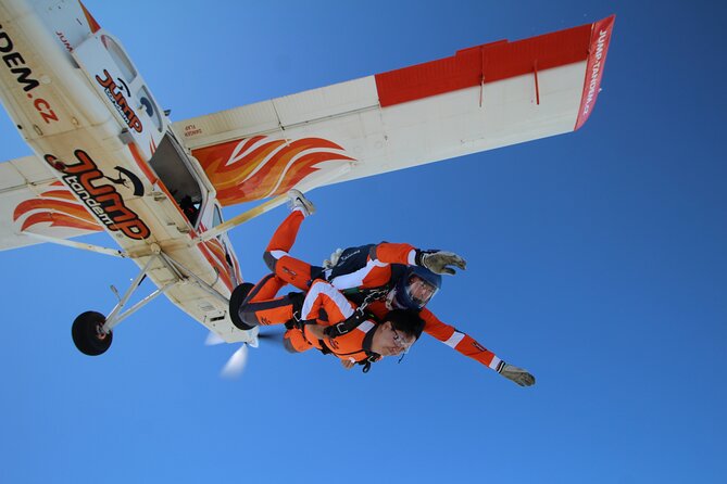 Tandem Skydiving in Prague - Tandem Jump with transfers! - Who will enjoy this most?